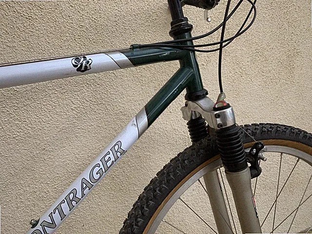 Bontrager 1994 OR Forest Green 17" Original Keith Santa Cruz BCX Rims Shimano LX