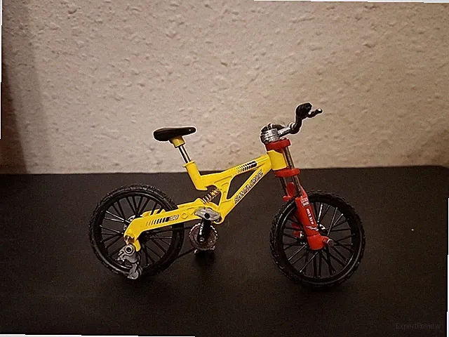 Flick Trix Mountain Bike Rock Shox Santa Cruz S8 Yellow Red Free Shipping