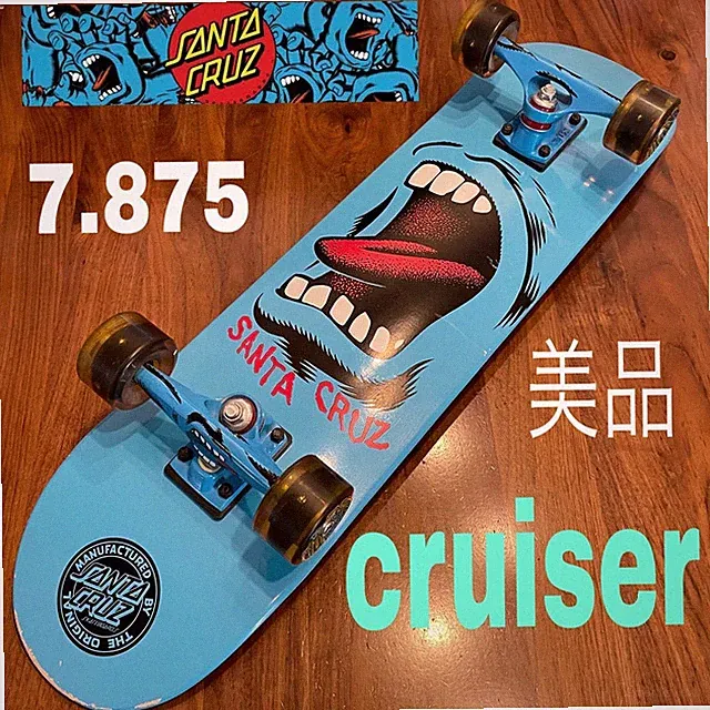 Santa Cruz Skateboard Cruiser Rare Item Excellent Condition Complete