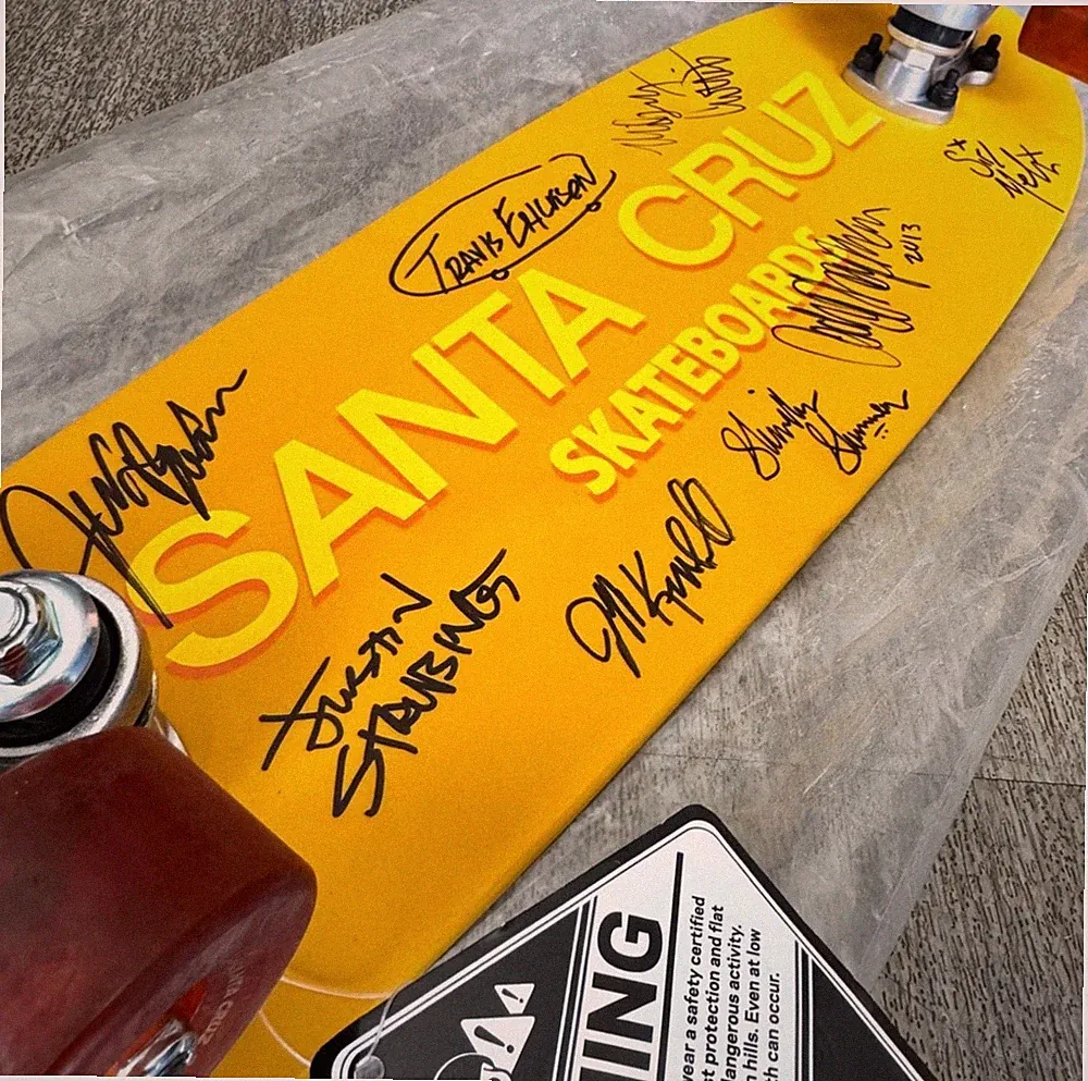 Santa Cruz skateboards 40th anniversary cruiser